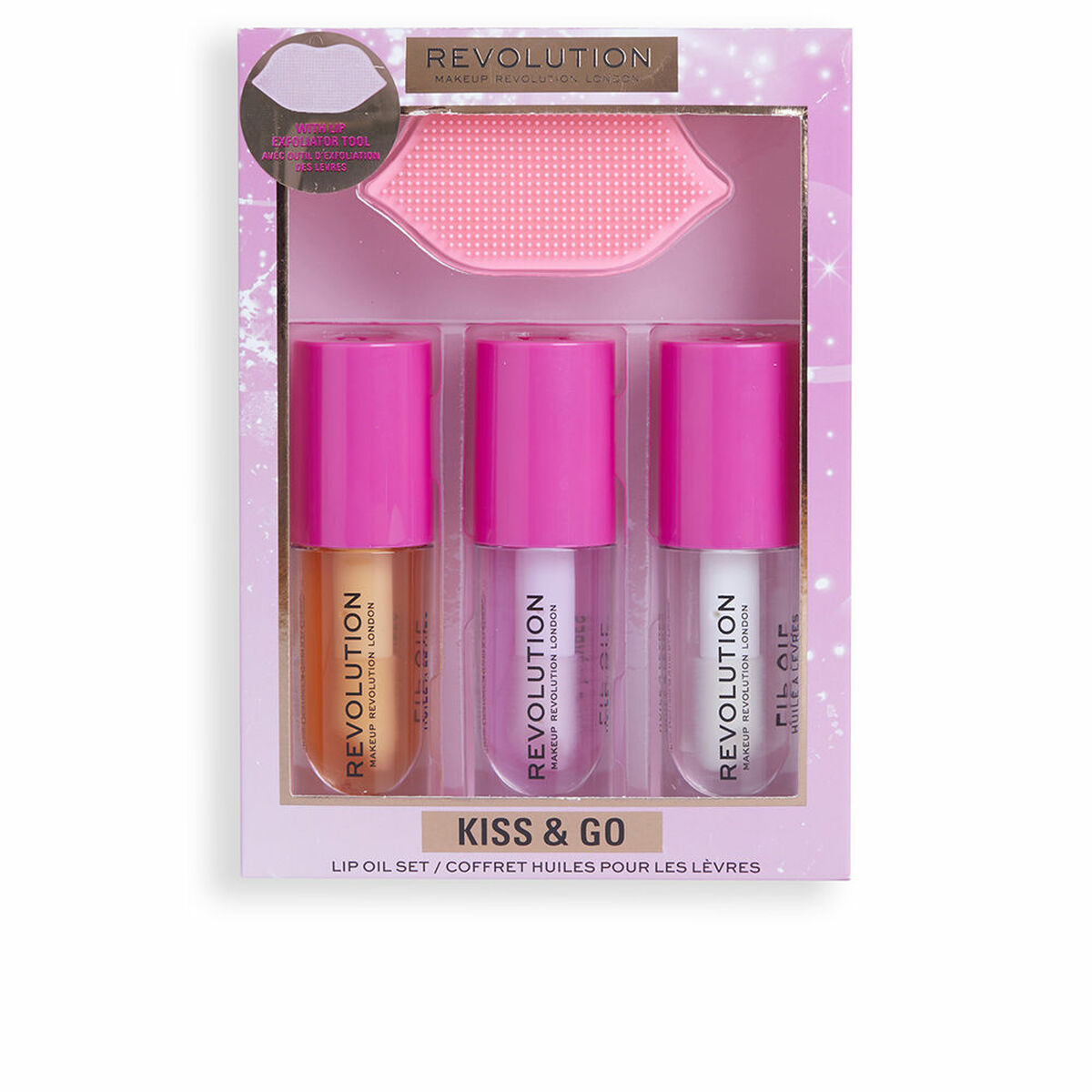 Make-Up Set Revolution Make Up Kiss & Go 4 Pieces product packaging