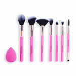 Set of Make-up Brushes Revolution Make Up The Brush Edit Pink 8 Pieces product packaging