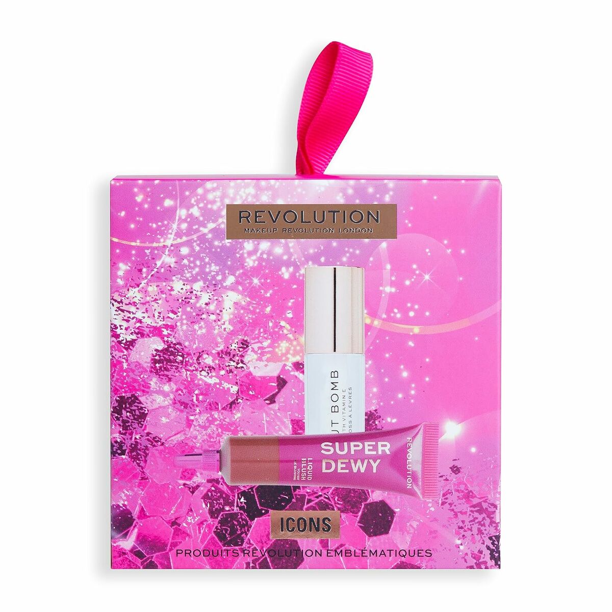 Make-Up Set Revolution Make Up Icons 2 Pieces for Women product packaging