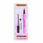 Make-Up Set Revolution Make Up Eye & Brow Icons 2 Pieces product packaging