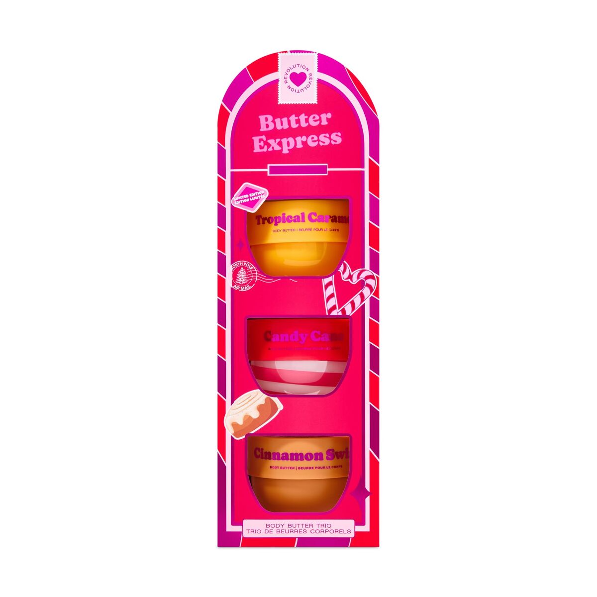 Women's Cosmetics Set Revolution Make Up REVOLUTION 3 Pieces product packaging