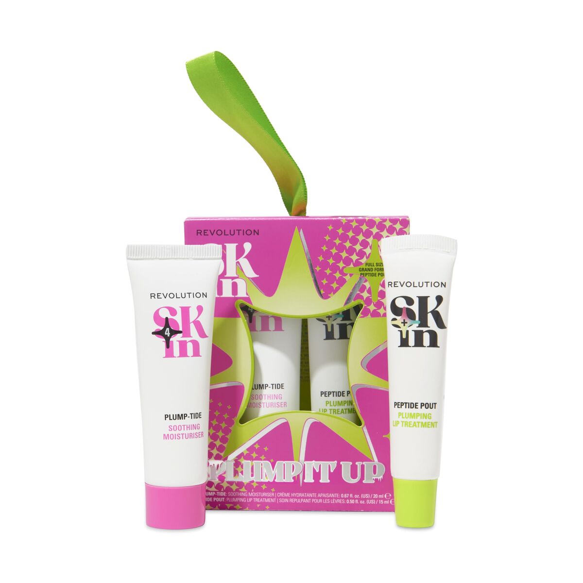 Make-Up Set Revolution Skincare PLUMP IT UP 2 Pieces for Women product packaging