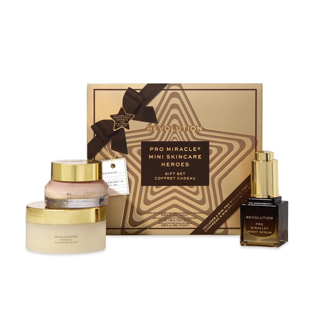 Make-Up Set Revolution Pro MIRACLE 3 Pieces product packaging