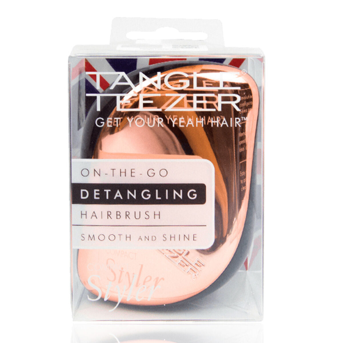Detangling Hairbrush Compact Styler Classic Tangle Teezer product packaging