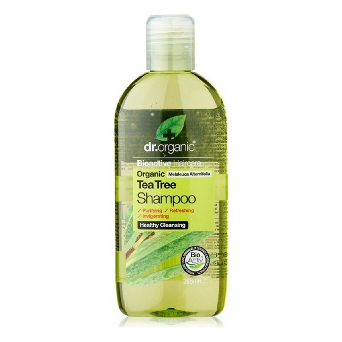Purifying Shampoo Dr.Organic DR00150 265 ml shampoo bottle
