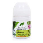 Roll-On Deodorant Dr.Organic DR00145 50 ml Tea tree product packaging