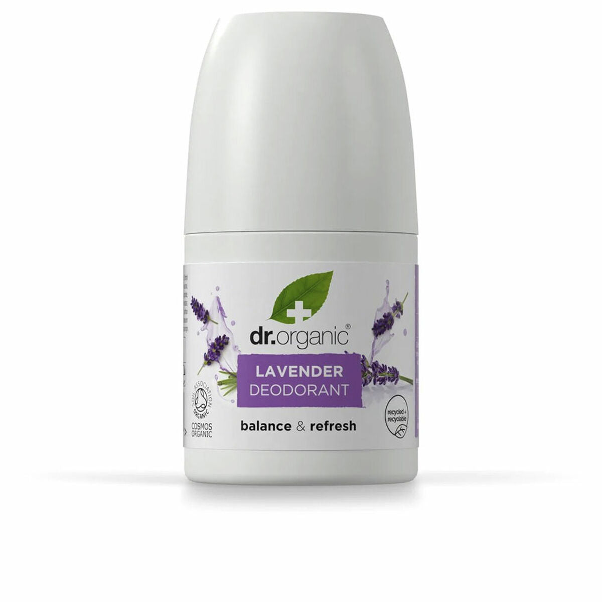 Deodorant Dr.Organic LAVANDA 50 ml product packaging