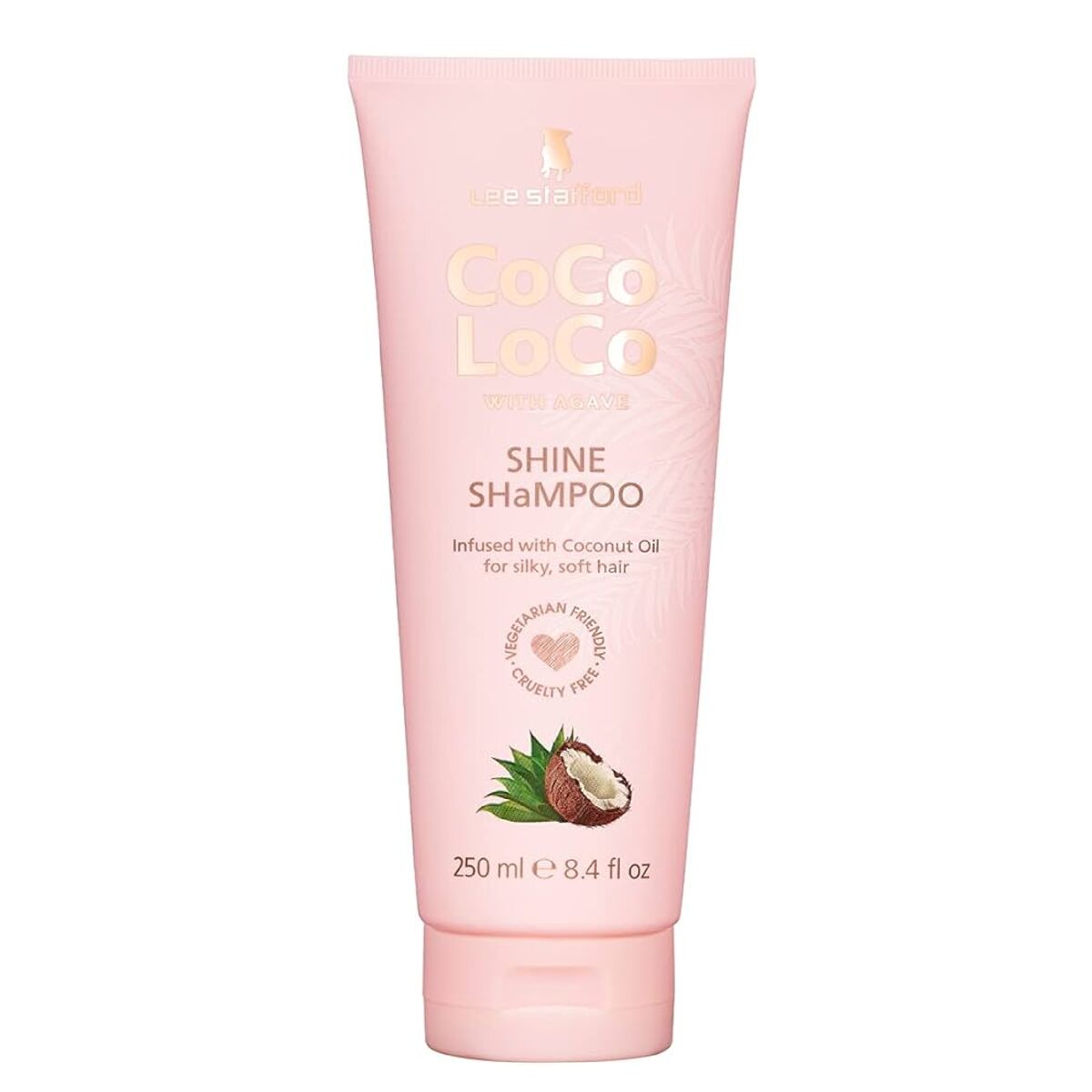 Shampoo Lee Stafford Coco Loco & Agave 250 ml for Women shampoo bottle