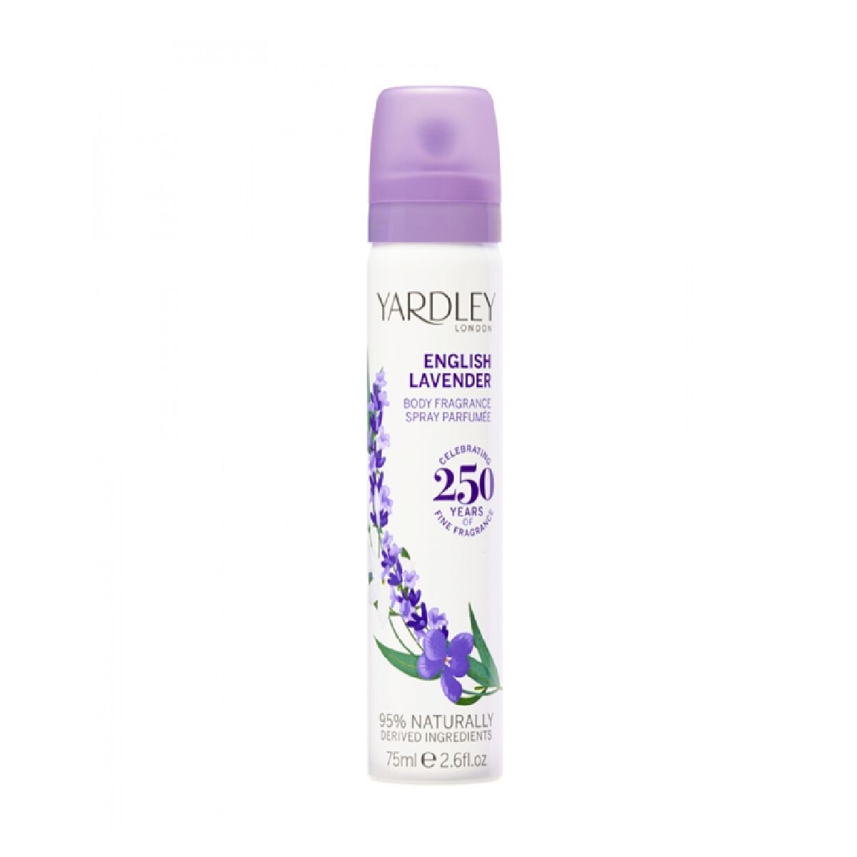 Body Mist Yardley English Lavender 75 ml for Women product packaging