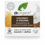 2-in-1 Shampoo and Conditioner Dr.Organic Coconut and Orange 75 g Solid for Women shampoo bottle