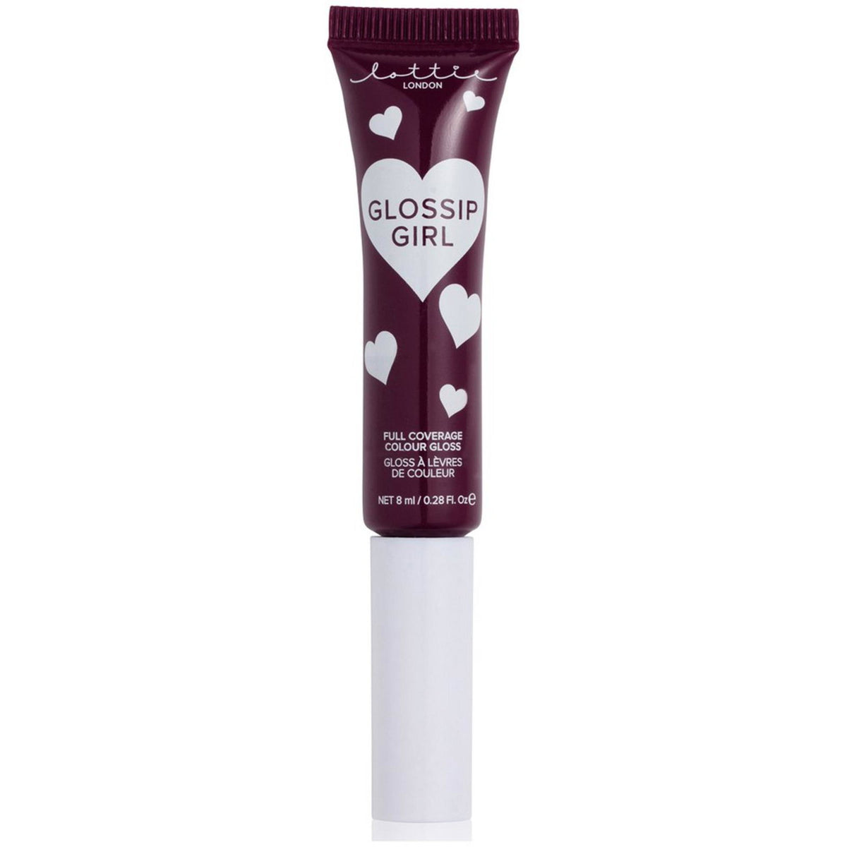 Lottie London, Gossip Girl, Non-sticky, Lip Gloss, Hype, 8 ml