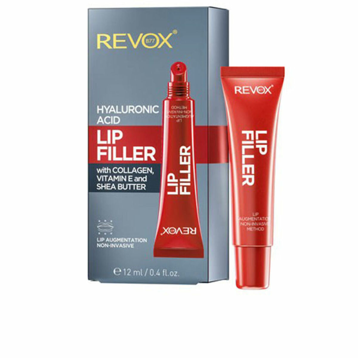 Lip plumper Revox B77 Lip Filler 12 ml Hyaluronic Acid product packaging