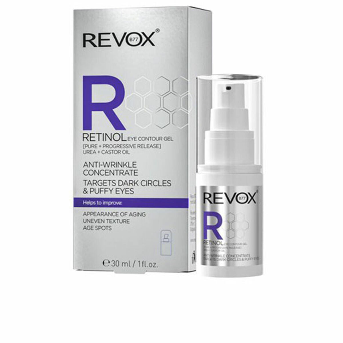 Cream for Eye Area Revox B77 RETINOL 30 ml for Women skincare packaging