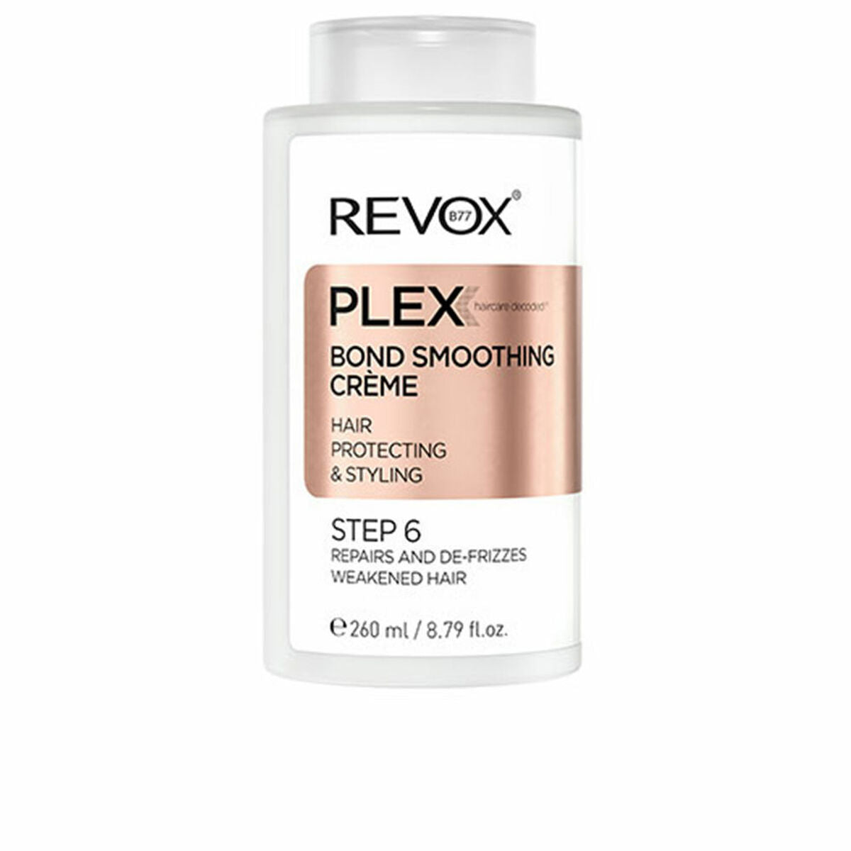 Styling Cream Revox B77 Plex Step 6 260 ml Repair Complex for Women skincare packaging