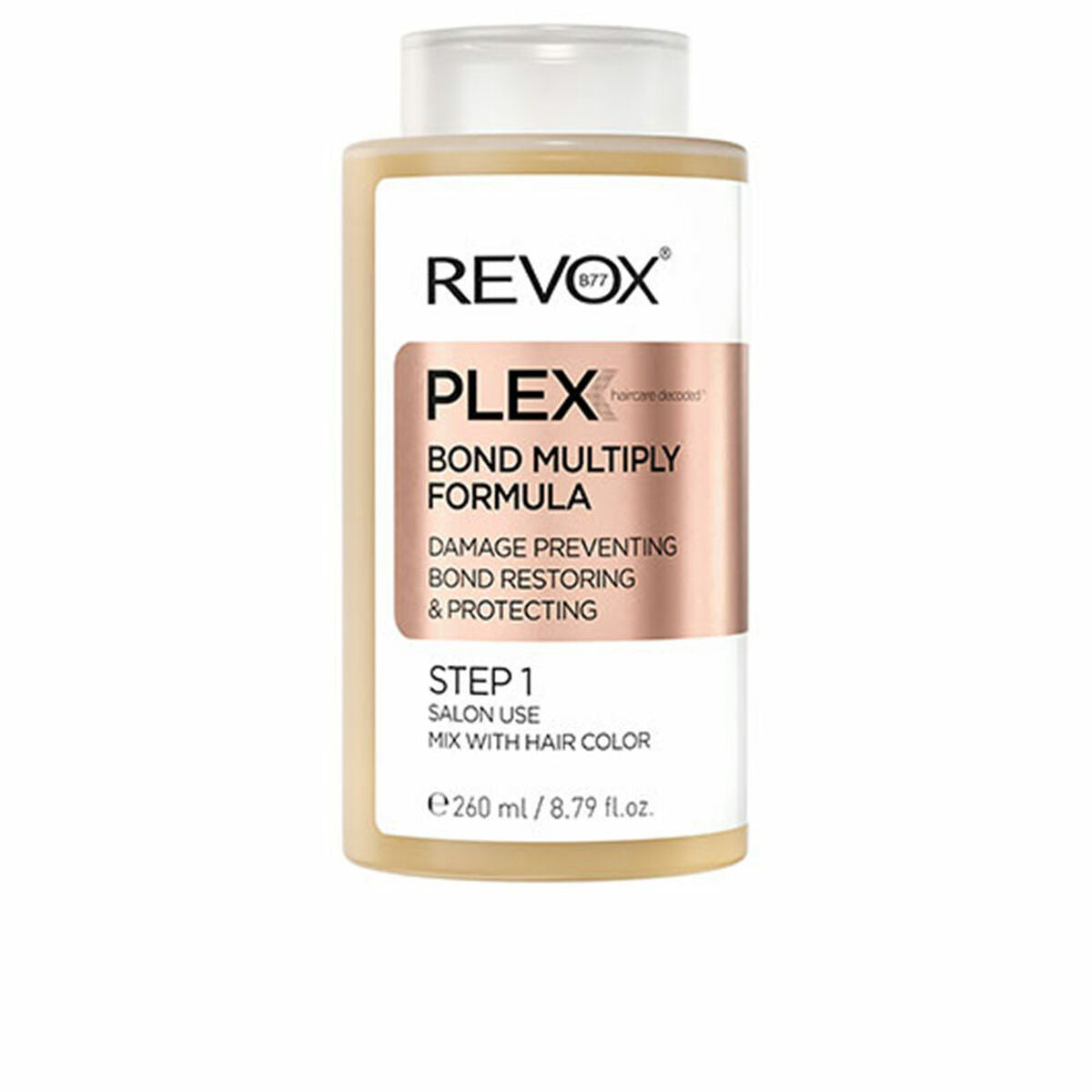 Protective Hair Care Revox B77 Plex Step 1 260 ml for Women product packaging