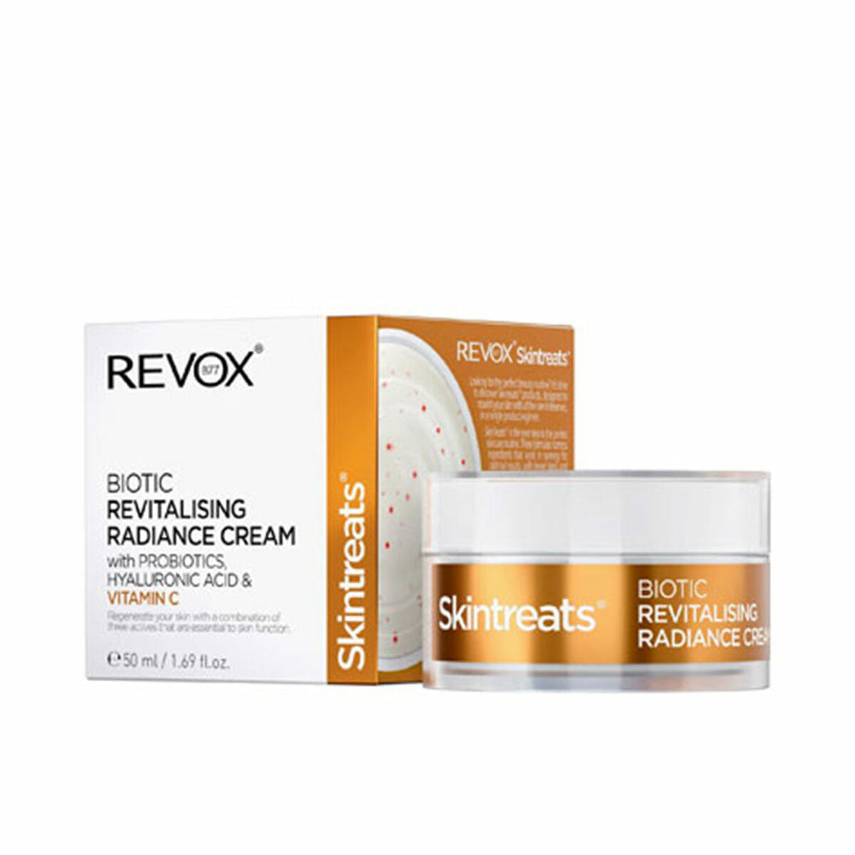 Day Cream Revox B77 SKINTREATS 50 ml for Women skincare packaging