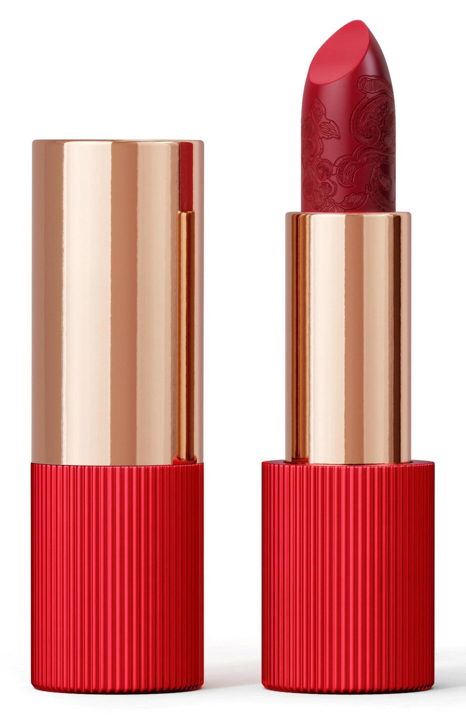 La Perla, Matte Silk, Matte, Cream Lipstick, 106, Venetian Red, 3.5 g