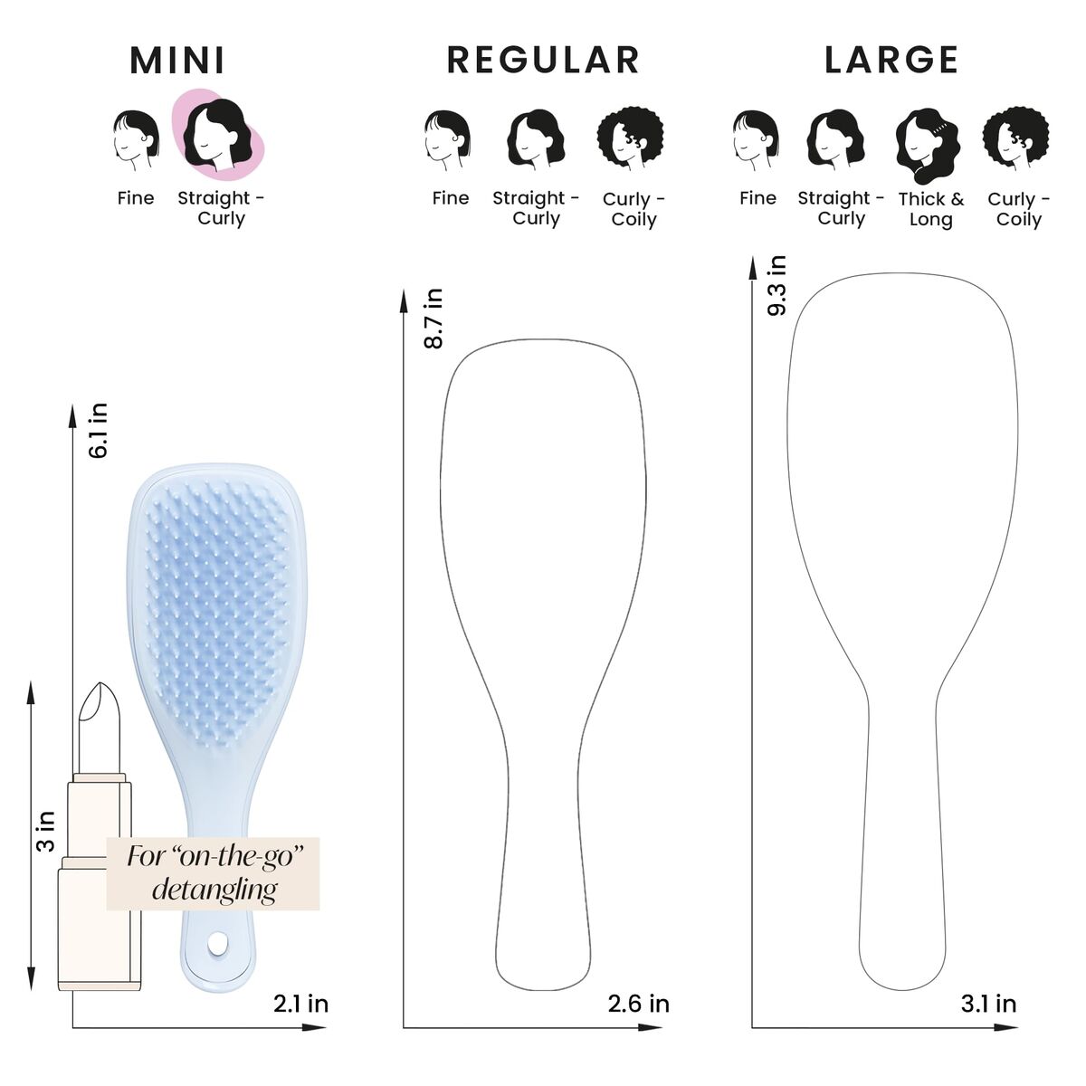 Hairdryer Tangle Teezer ULTIMATE DETANGLER product packaging