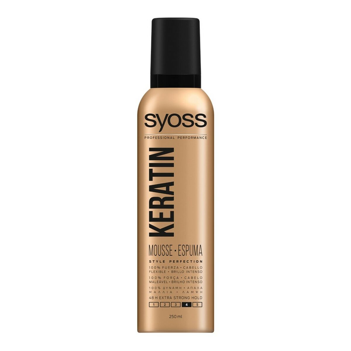 Styling Mousse Syoss 250 ml for Women product packaging