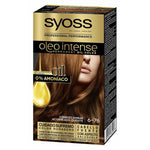 Permanent Dye Syoss Olio Intense Platinum Blonde Nº 6.76 Cobrizo ambar for Women product packaging