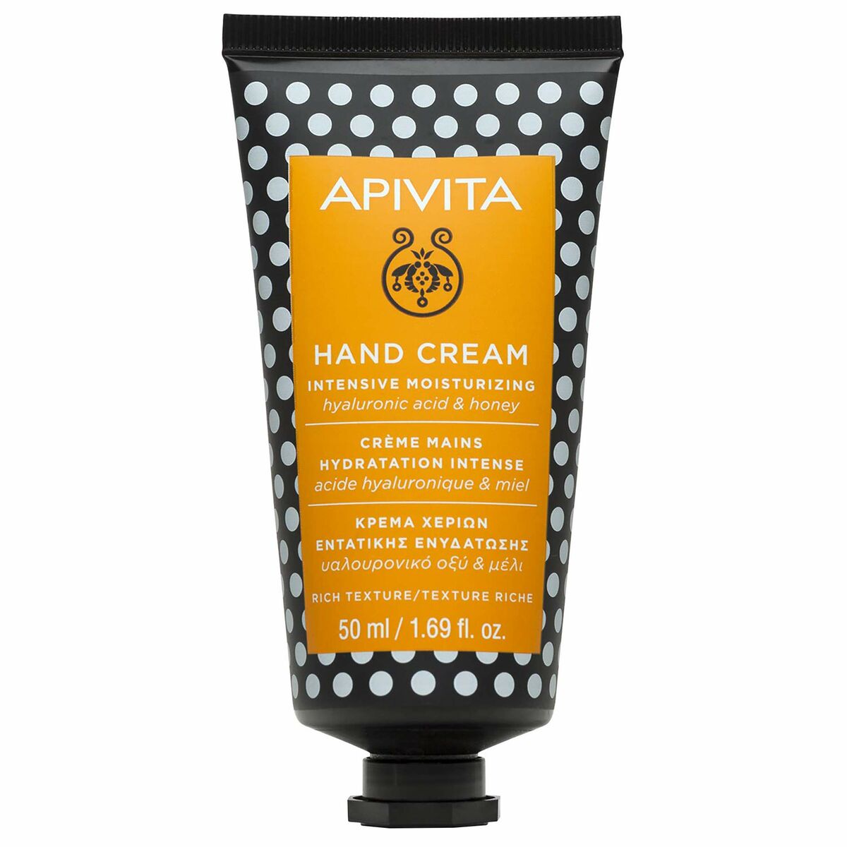Body Cream Apivita Honey 50 ml for Women skincare packaging