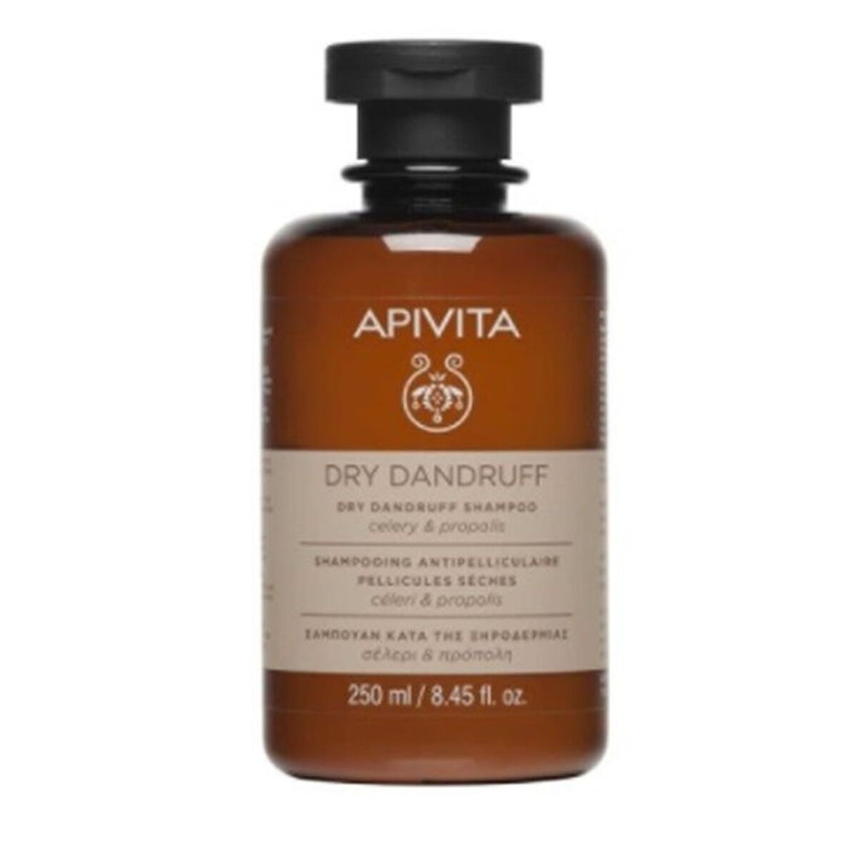 Shampoo Apivita Celery & Propolis 50 ml for Women shampoo bottle