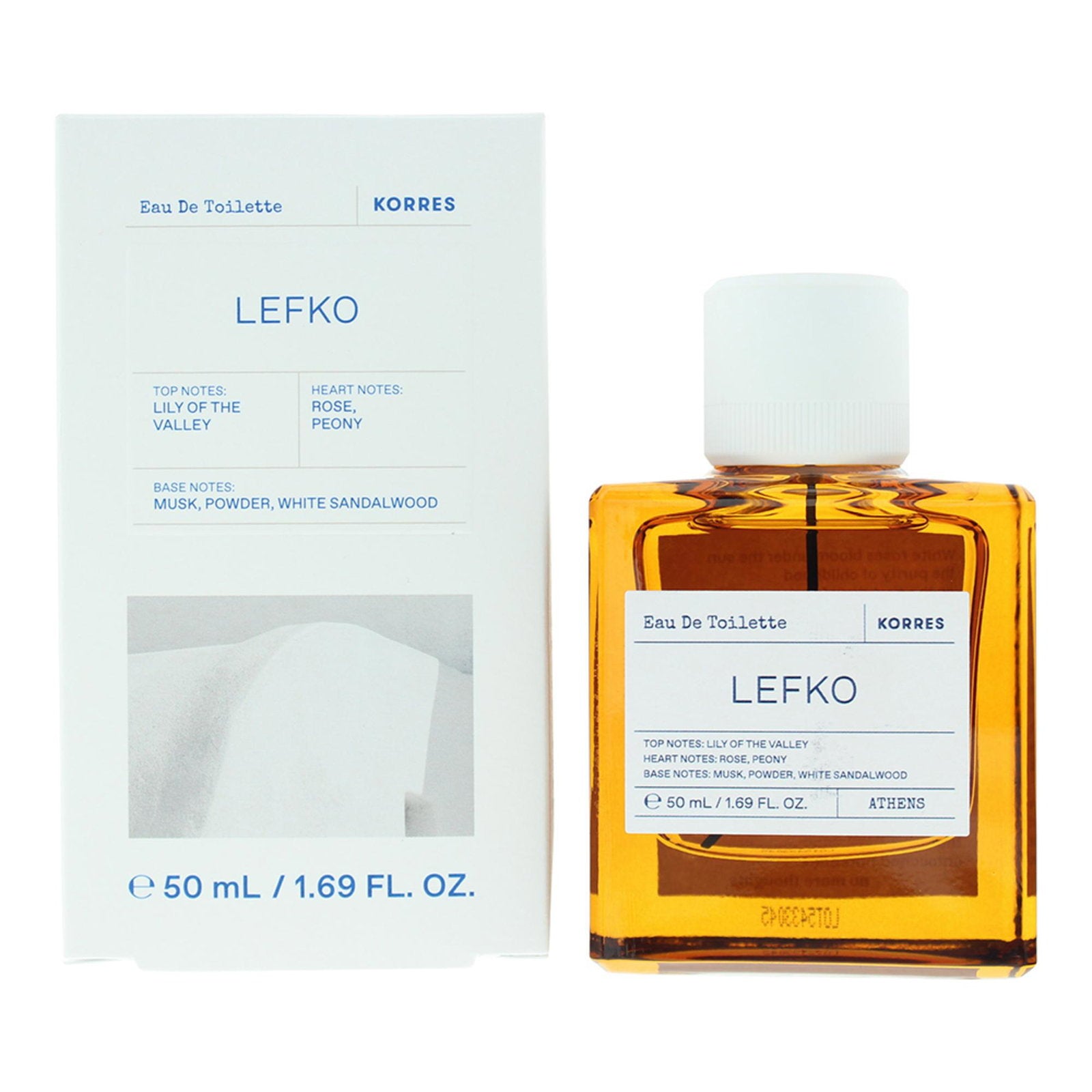 Korres, Lefko, Eau De Toilette, Unisex, 50 ml
