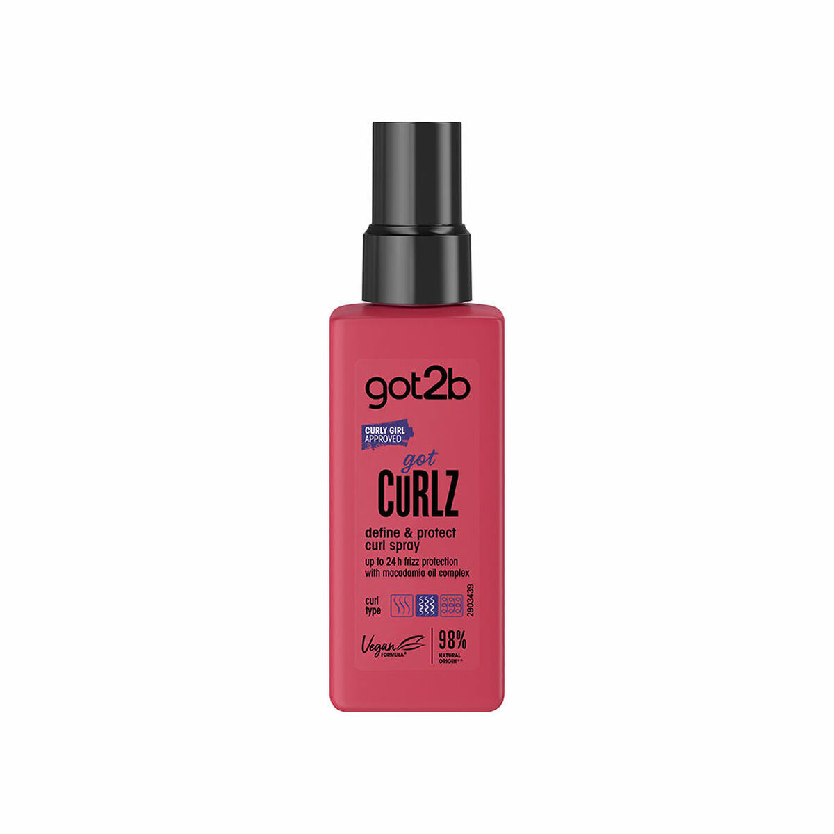 Perfecting Spray for Curls Schwarzkopf Got2b Got Curlz 150 ml product packaging