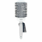 Detangling Hairbrush Olivia Garden EXPERT BLOWOUT SHINE White Grey Ø 55 mm product packaging