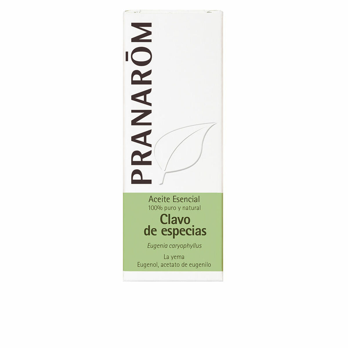 Essential oil Pranarôm Clove 10 ml product packaging