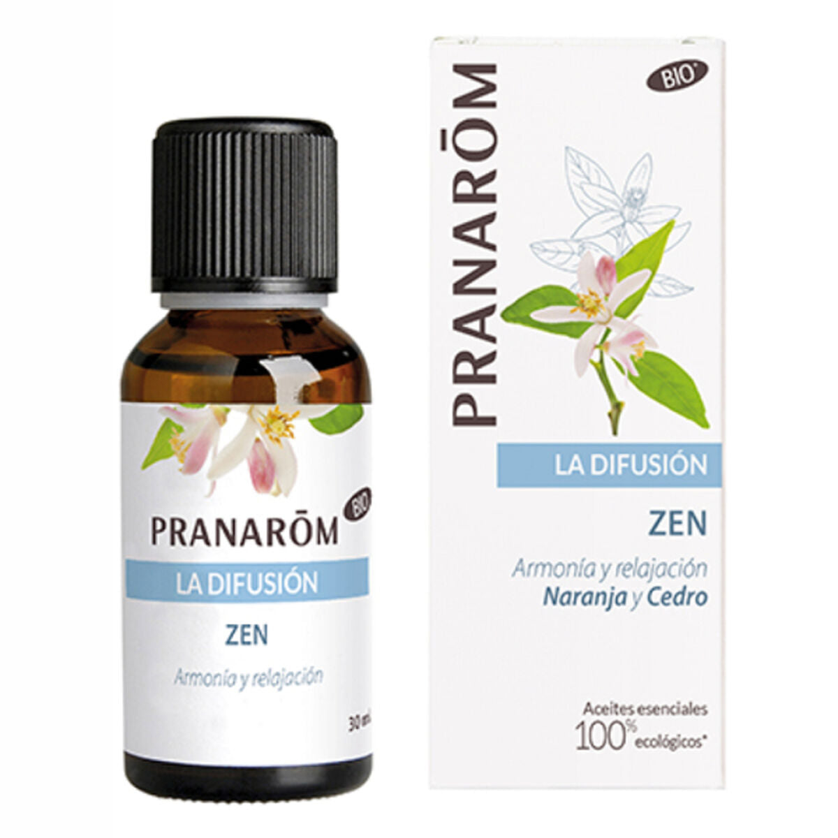 Essential oil Zen Pranarôm (30 ml) product packaging