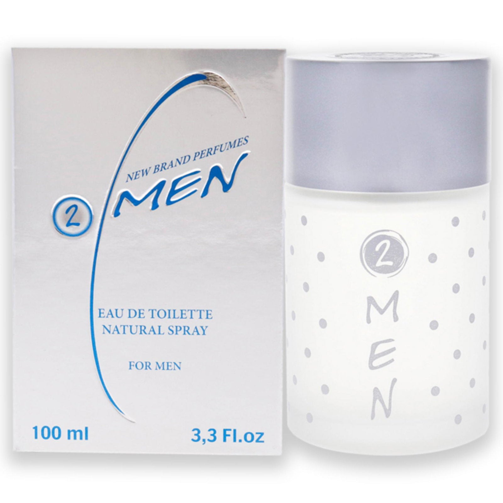New Brand, 2 Men, Eau De Toilette, For Men, 100 ml