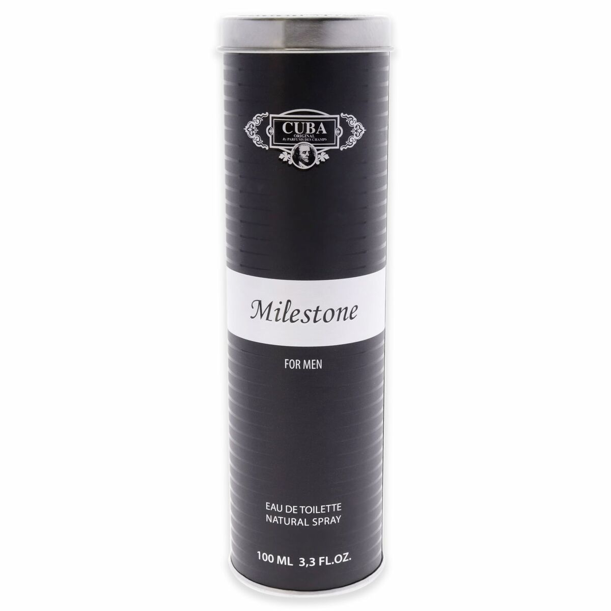 Men's Perfume Cuba Milestone 100 ml for Men product packaging