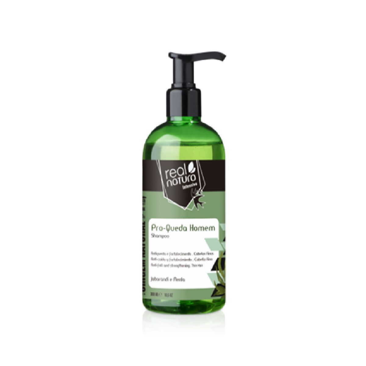 Shampoo Lola Cosmetics Proqueda Homem 300 ml shampoo bottle