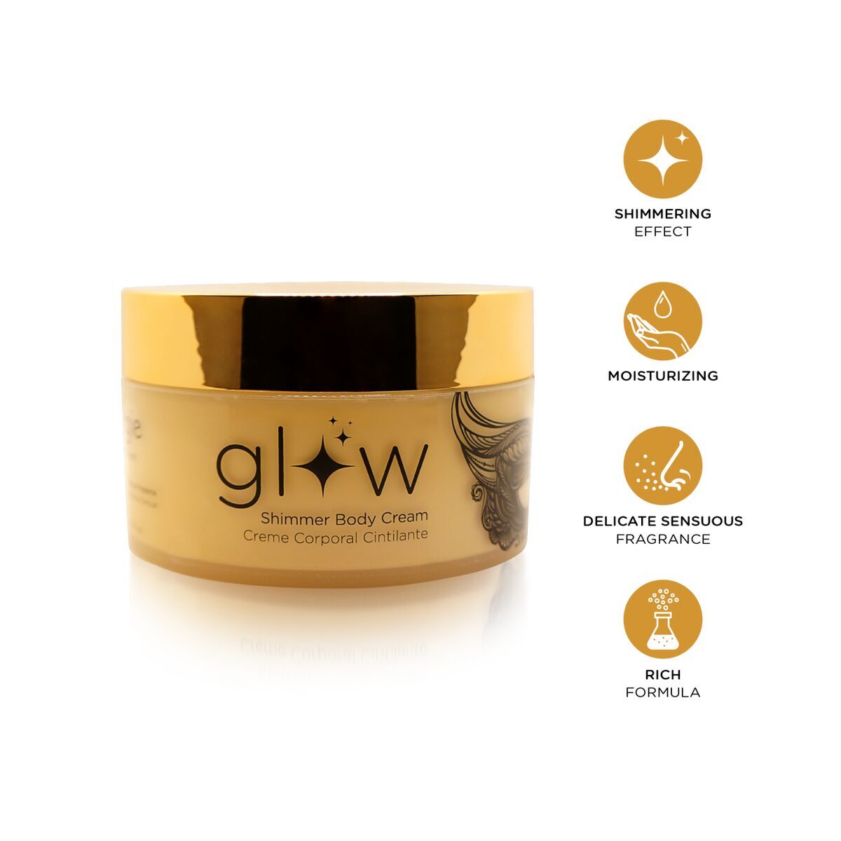 Moisturising Body Cream Orgie for Women skincare packaging