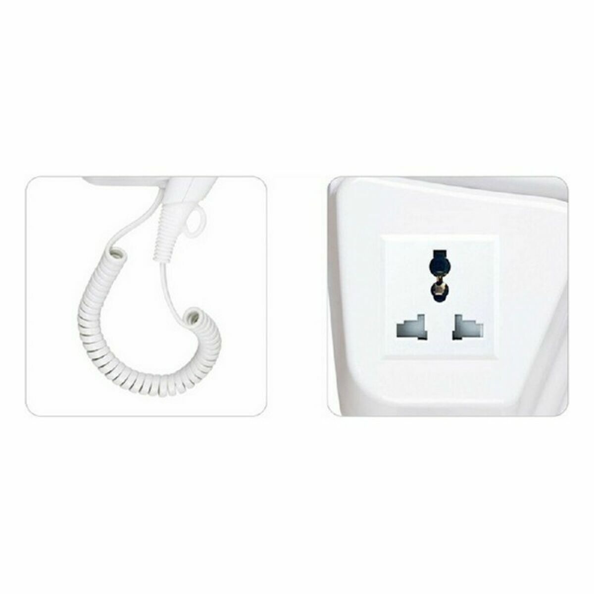 Hairdryer Haeger HD-120.006A 1200 W White product packaging