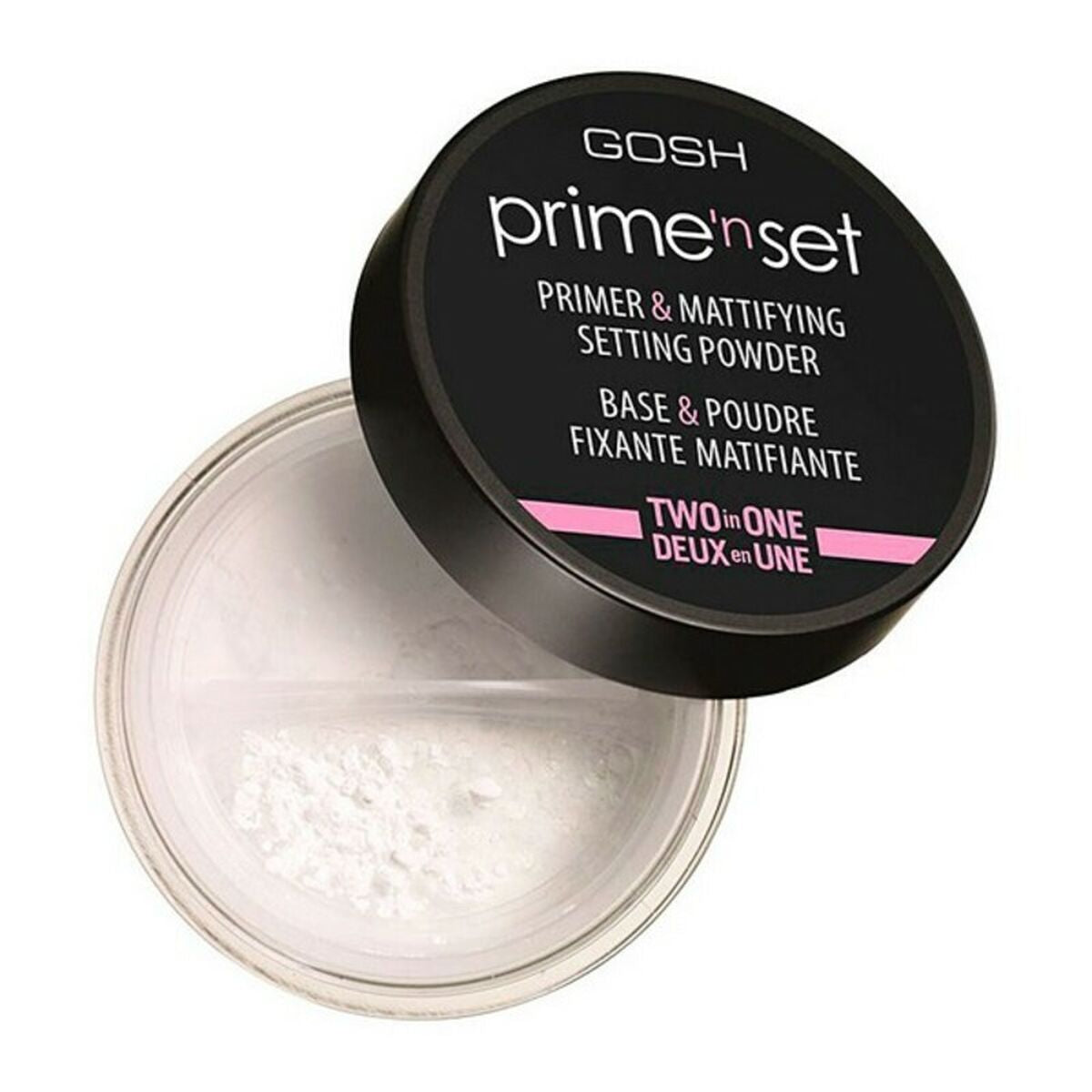 Make-up Primer Velvet Touch 2 in 1 Transparent Gosh Copenhagen (7 g) product packaging