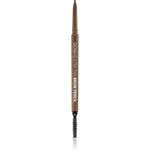 Gosh, Ultra Thin, Eyebrow Cream Pencil & Brush 2-In-1, 002, Grey Brown, 0.09 g