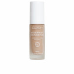 Crème Make-up Base Gosh Copenhagen HYDRAMATT Nº 010-Light Dark Red Spf 15 30 ml product packaging