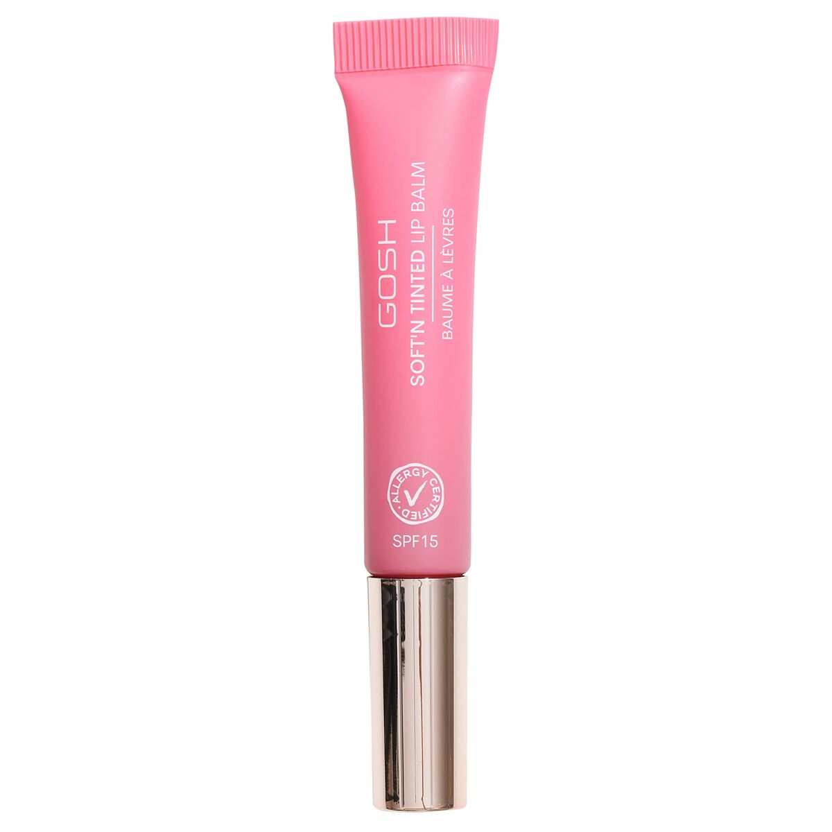 Coloured Lip Balm Gosh Copenhagen Soft'N Tinted Nº 005 Pink rose 8 ml for Women skincare packaging