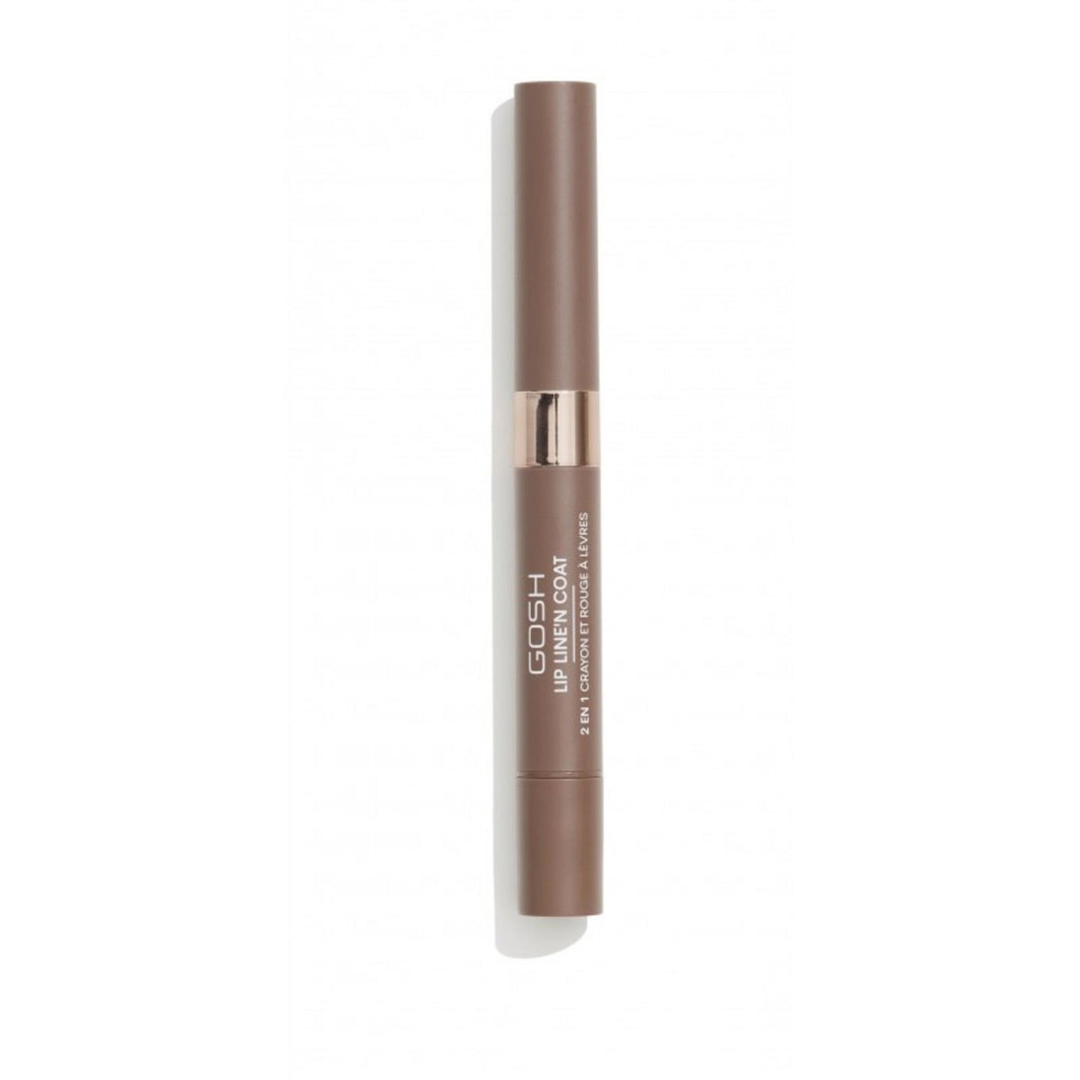 Gosh, Line'n Coat, Lip Liner & Lip Coat 2-In-1, 005, Brown Sugar, 2 ml