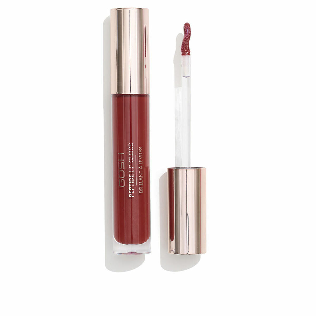 Lipstick Gosh Copenhagen PEPTIDE LIP GLOSS 7 ml makeup packaging