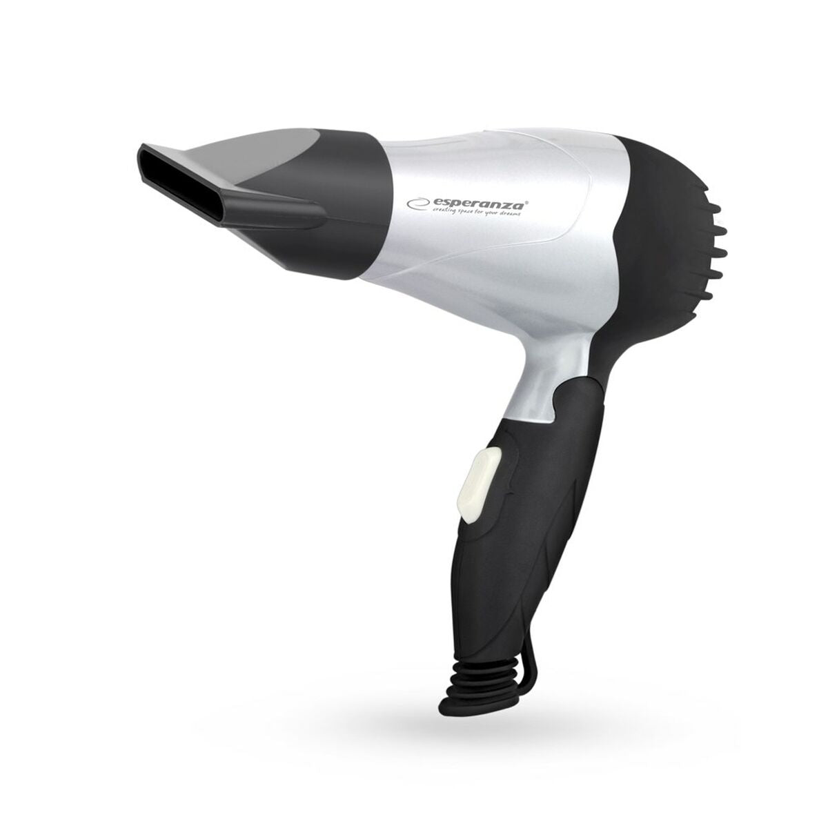 Hairdryer Esperanza EBH002S Black 850 W product packaging
