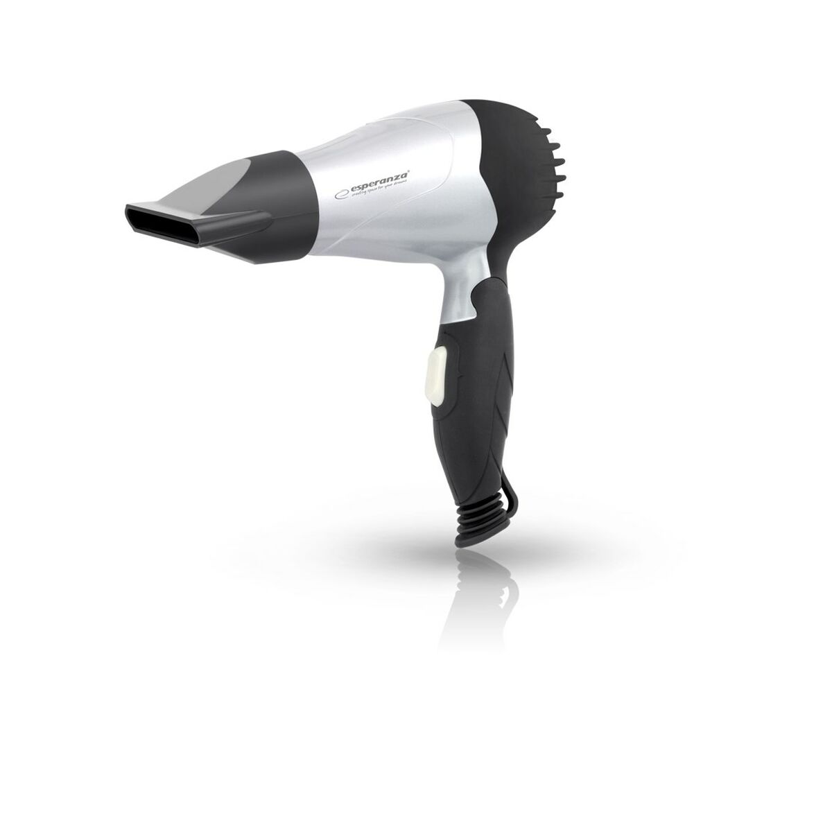 Hairdryer Esperanza EBH002S Black 850 W product packaging