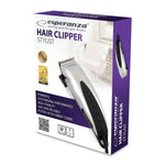 Hair Clippers Esperanza EBC003 product packaging