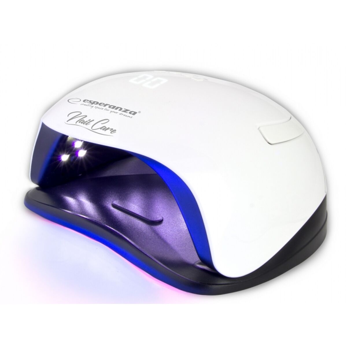Nail Dryer Esperanza EBN005 Black White 54 W product packaging