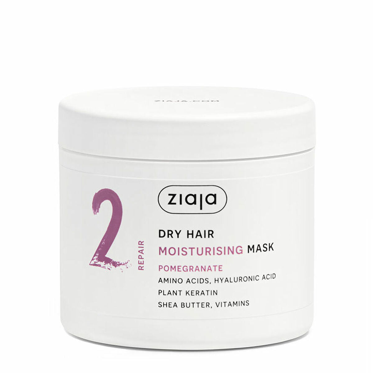 Hair Mask Ziaja PLANT ESSENTIALS 350 ml for Women hair mask packaging