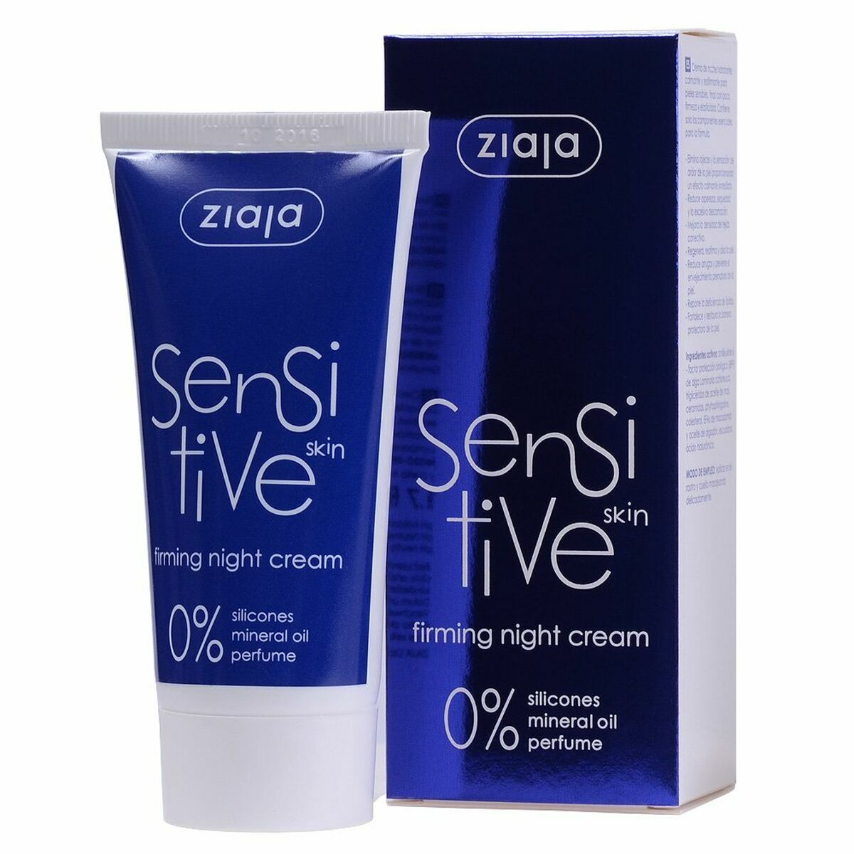 Firming Cream Ziaja Sensitive 50 ml Firming for Women skincare packaging