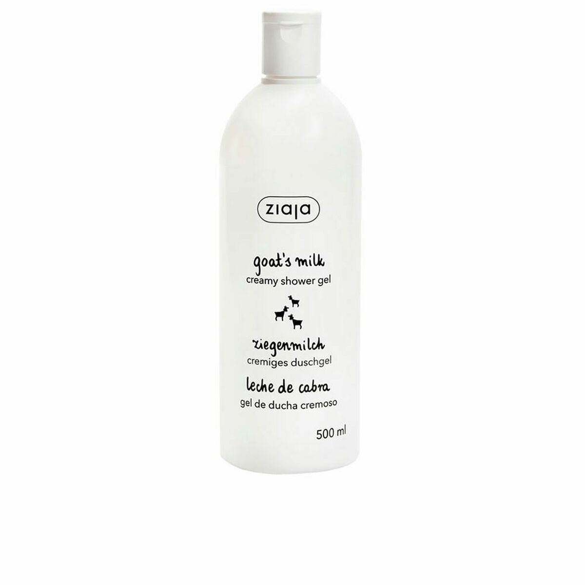 Shower Gel Ziaja Leche De Cabra 500 ml Creamy Goat's milk skincare packaging