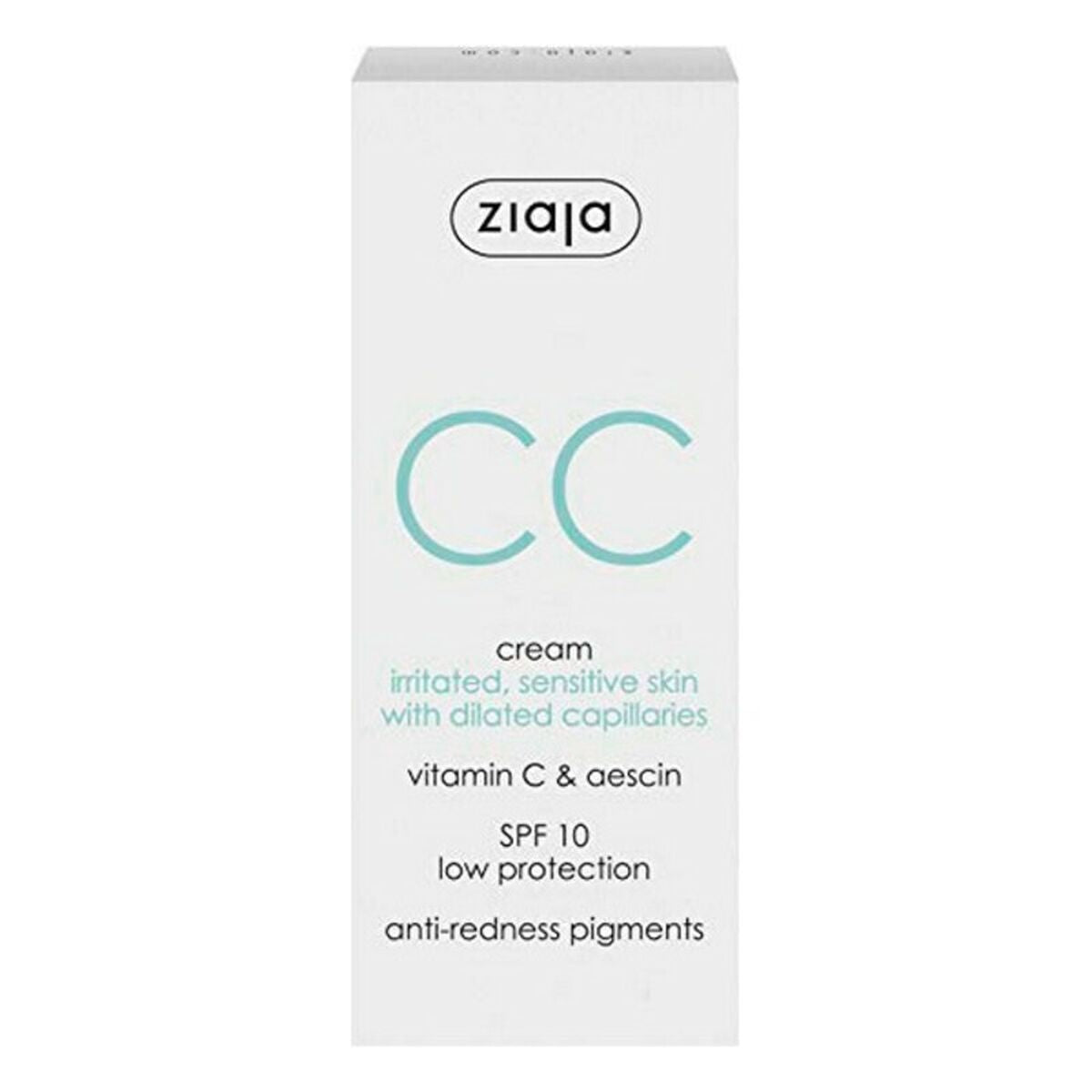 CC Cream Ziaja Cc Cream Spf 10 50 ml skincare packaging